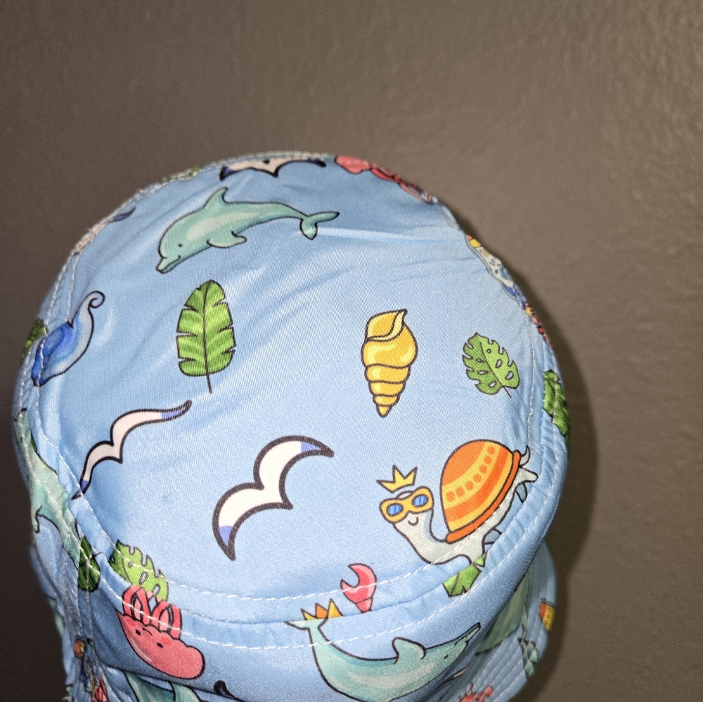 Robin Ruth Reversible Florida Ocean Bucket Hat - Picture 5 of 10